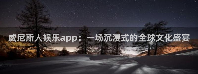 太阳成集团tyc9728：威尼斯人娱乐app：一场沉浸式的全球文化盛宴
