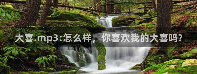 太阳成集团tyc9728：大喜.mp3:怎么样，你喜欢我的大喜吗?